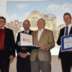 Stavbou Vysočiny je obnova secesní vily v Jihlavě, titul Stavba roku získal Pavilon chirurgických oborů Nemocnice Třebíč