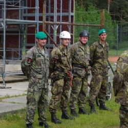 Vojenský výcvik útvarů AČR na letišti Henčov a v blízkém okolí Jihlavy