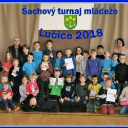 Malí šachisté o Velkou cenu Lučice 2018