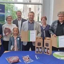 Značku Vysočina regionální produkt nově nese pivo z Telče a maso z Otína