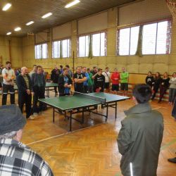 Vánoční turnaj stolních tenistů ve Vladislavi
