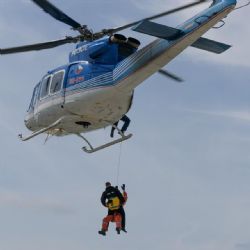 Cvičení Tornádo: v Dukovanech zasahovali hasiči, kynologové i vrtulník