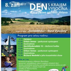 Den s Krajem Vysočina a gastrofestival lákají na zábavný a chutný program