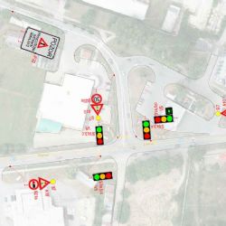 Dočasné semafory se v pátek objeví u benzínky ONO v Jihlavě