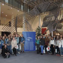 Jihlavští gymnazisté na zkušené v Bruselu