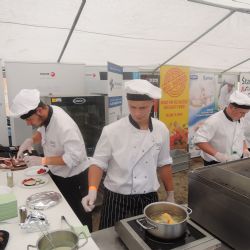 Kluci z týmu Gastroakademie Vysočina zazářili na Veveří