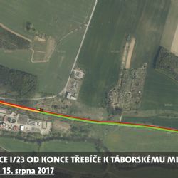 Stát opraví část silnice z Třebíče směrem na Vladislav