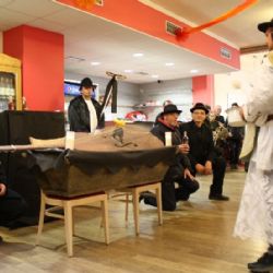 Pohřbívání basy v Jaroměřicích nad Rokytnou